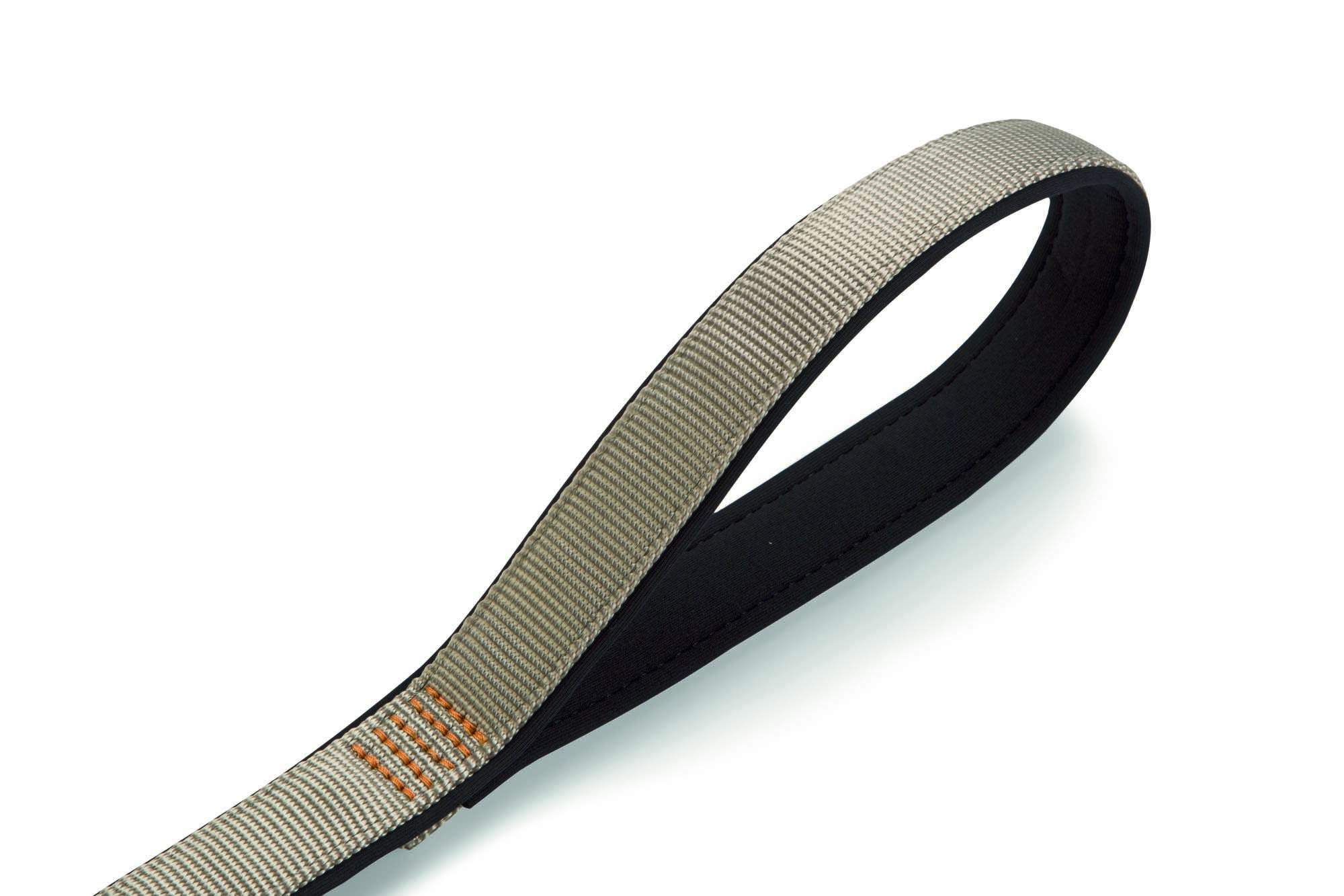 Beeztees Premium Parinca - Hondenriem - grijs - 25 mm - 120 cm