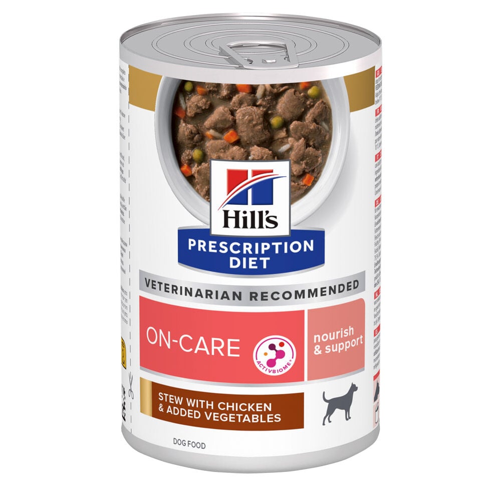 Hill's Prescription Diet ON-Care - Hondenvoer veterinair - 354 - groente, kip