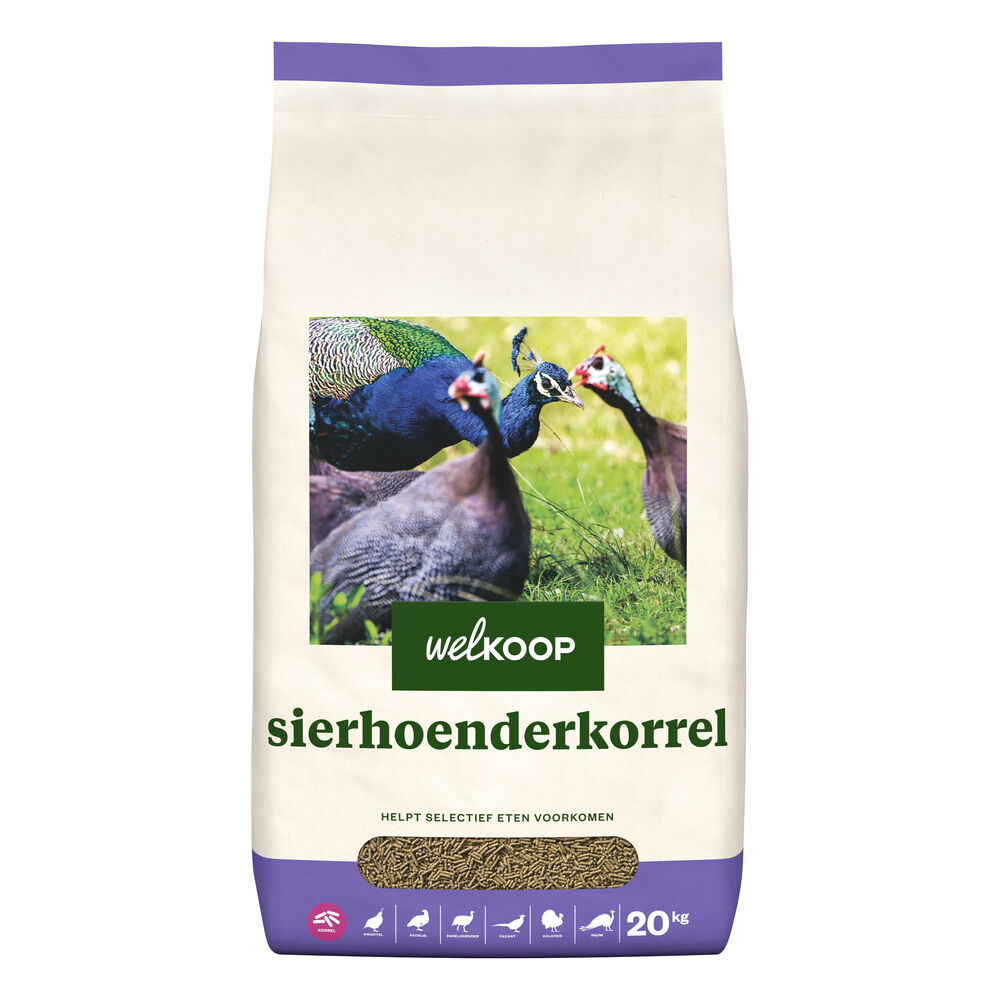 Welkoop Sierhoenderkorrel - Sierhoendervoer