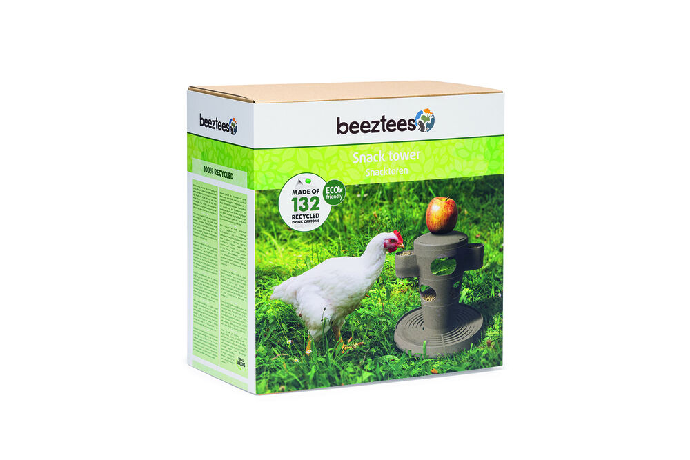 Beeztees Snacktoren - Kippenvoerbak - 32.50 cm - null - 30.00 cm - 30.00 cm