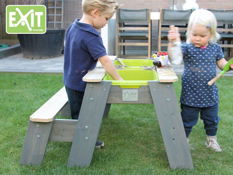 EXIT Aksent - Zand en Watertafel - Naturel - 6x95x50 cm