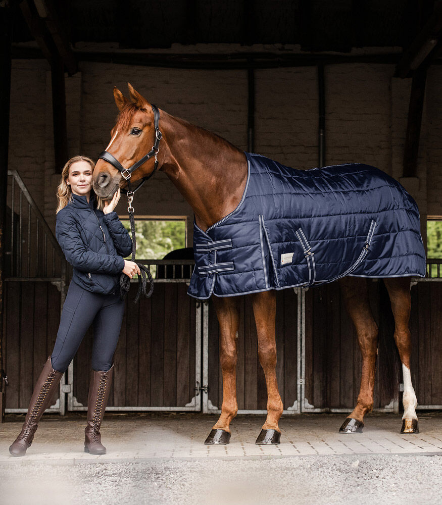 Waldhausen Comfort Zomer - Staldeken - Paardendeken - 1.00 cm - Blauw - 1.00 cm - 115/165 - 1.00 cm