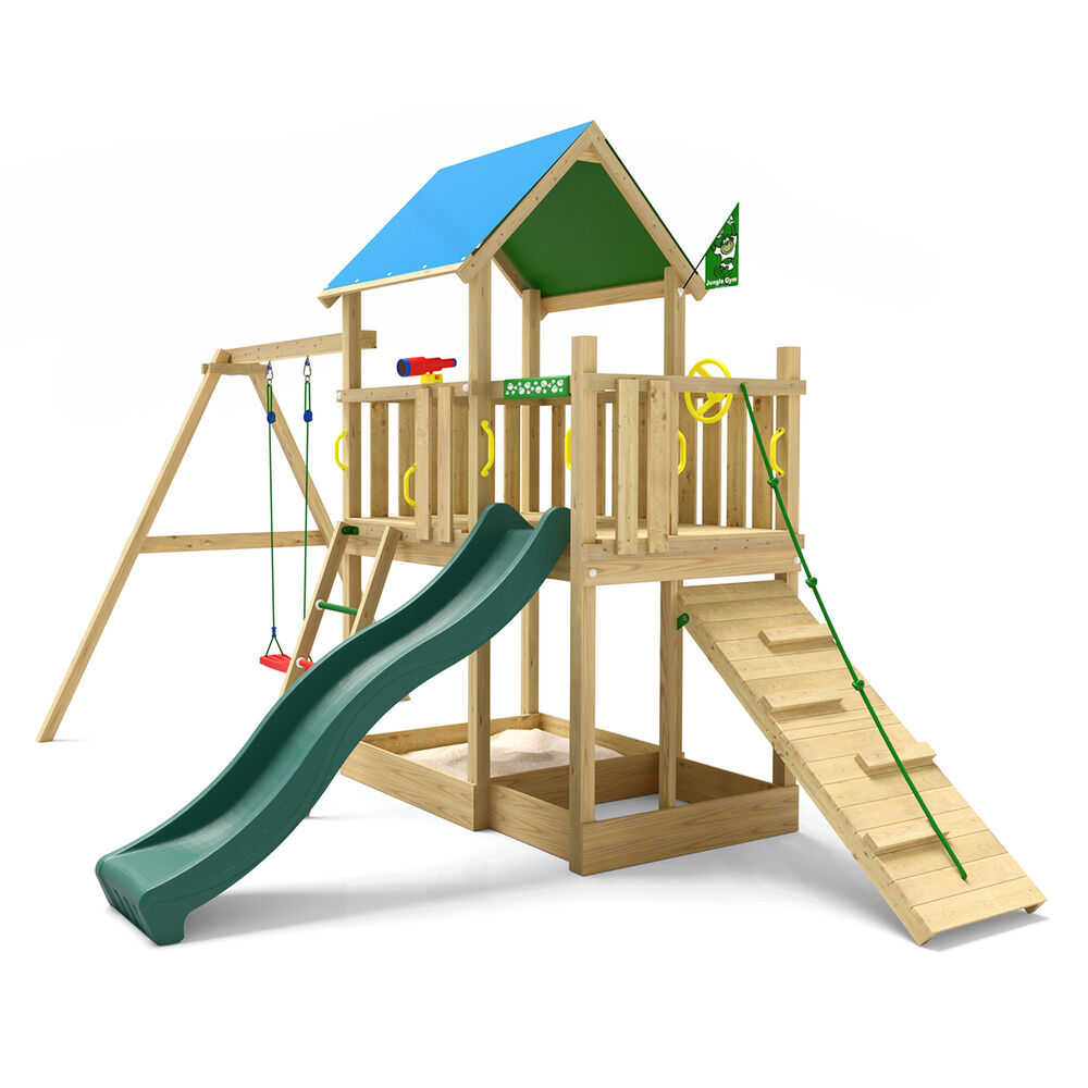 Jungle Gym Kongsberg Douglas - Speeltoestel - Donker groen