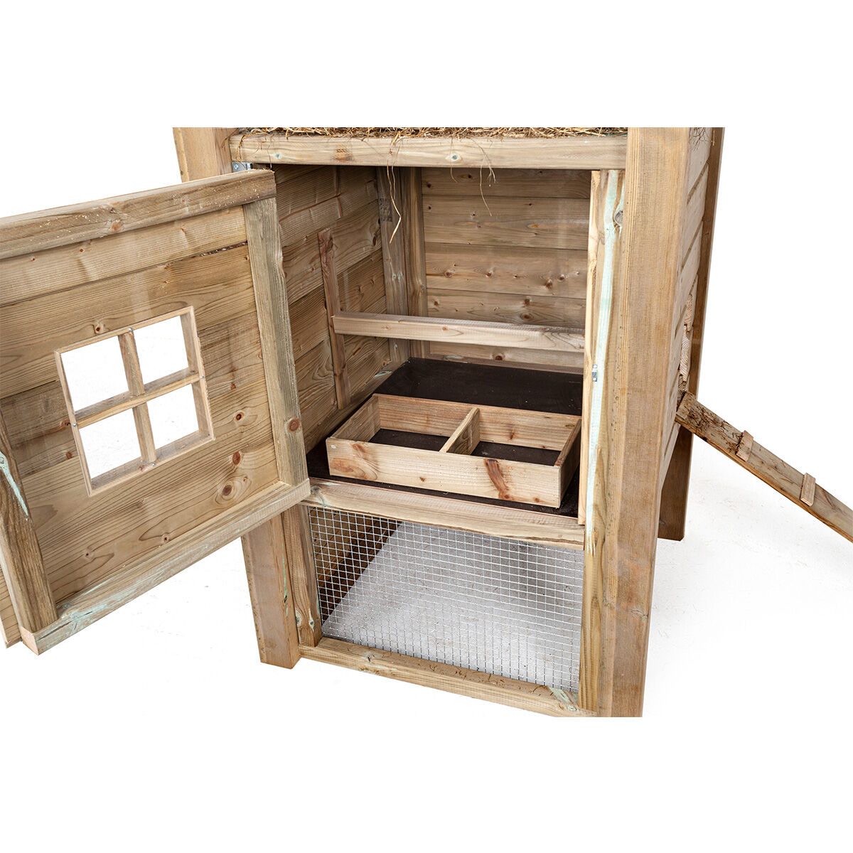 Glorenza Hooiberg Pleun - Kippenhok - 190.00 cm - Naturel - 110.00 cm - 110.00 cm