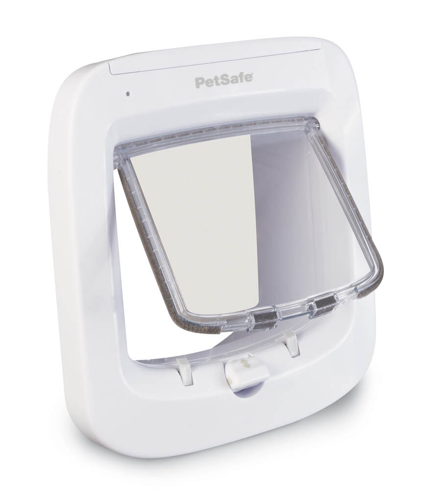 Petsafe - Kattenluik op microchip - 24.00 cm - Wit - 22.00 cm - 12.20 cm