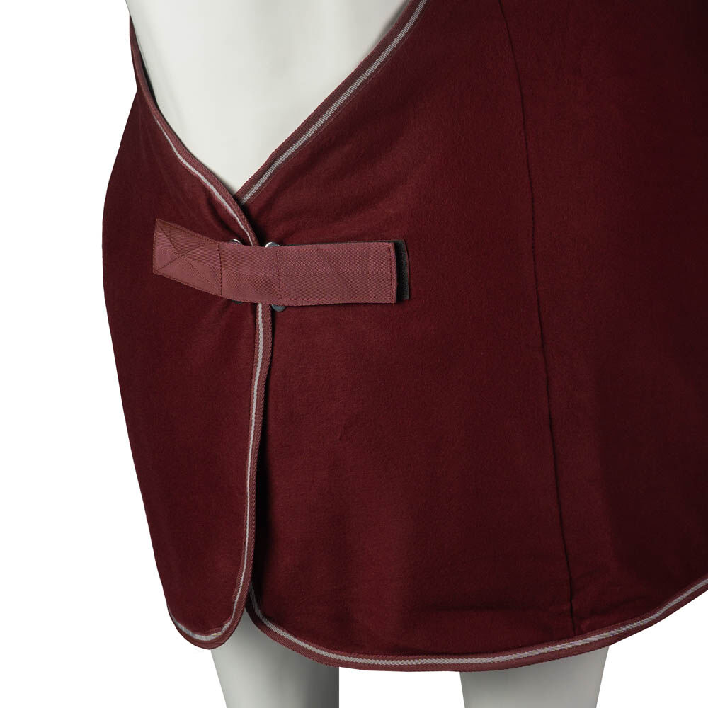 Horka Economy fleece cooler - Zweetdeken - 1.00 cm - Bordeaux - 1.00 cm - 125/175 - 1.00 cm