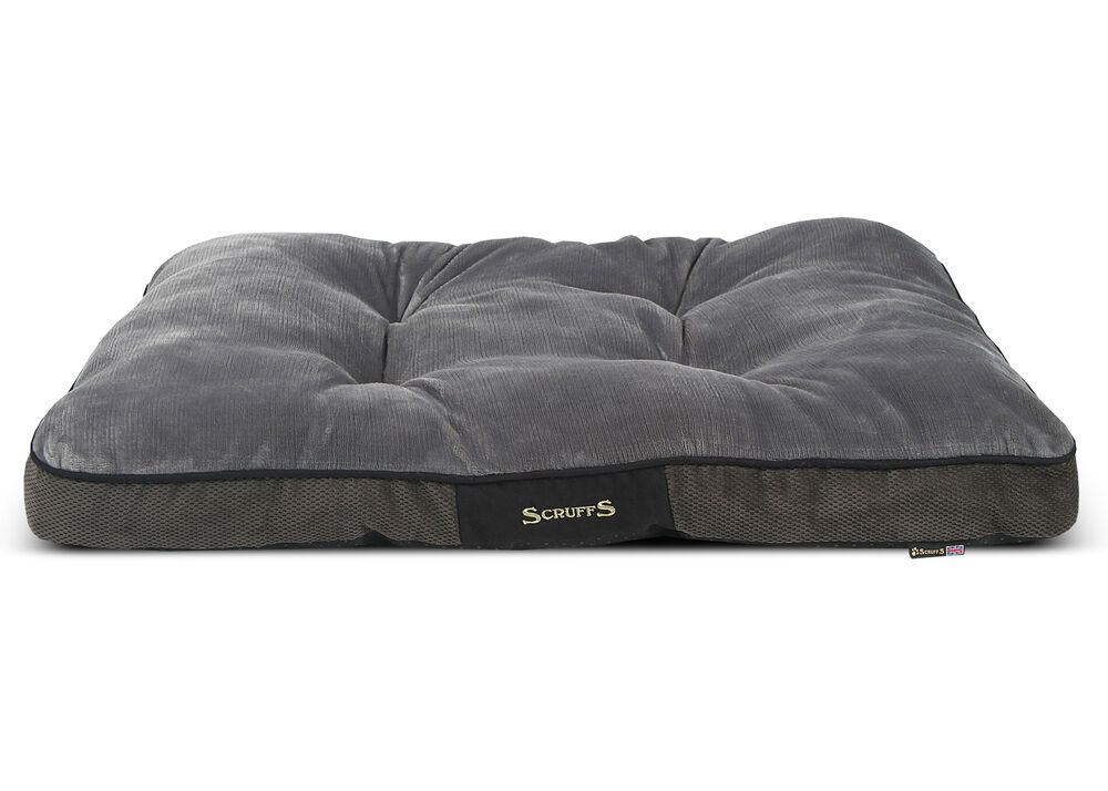 Scruffs Chester - Hondenkussen - 1.00 cm - grijs - 82.00 cm - L - 1.00 cm