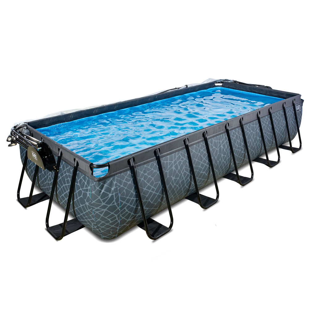 Exit Stone - Zwembad met Overkapping - 100.00 cm - 300.00 cm - 500.00 cm