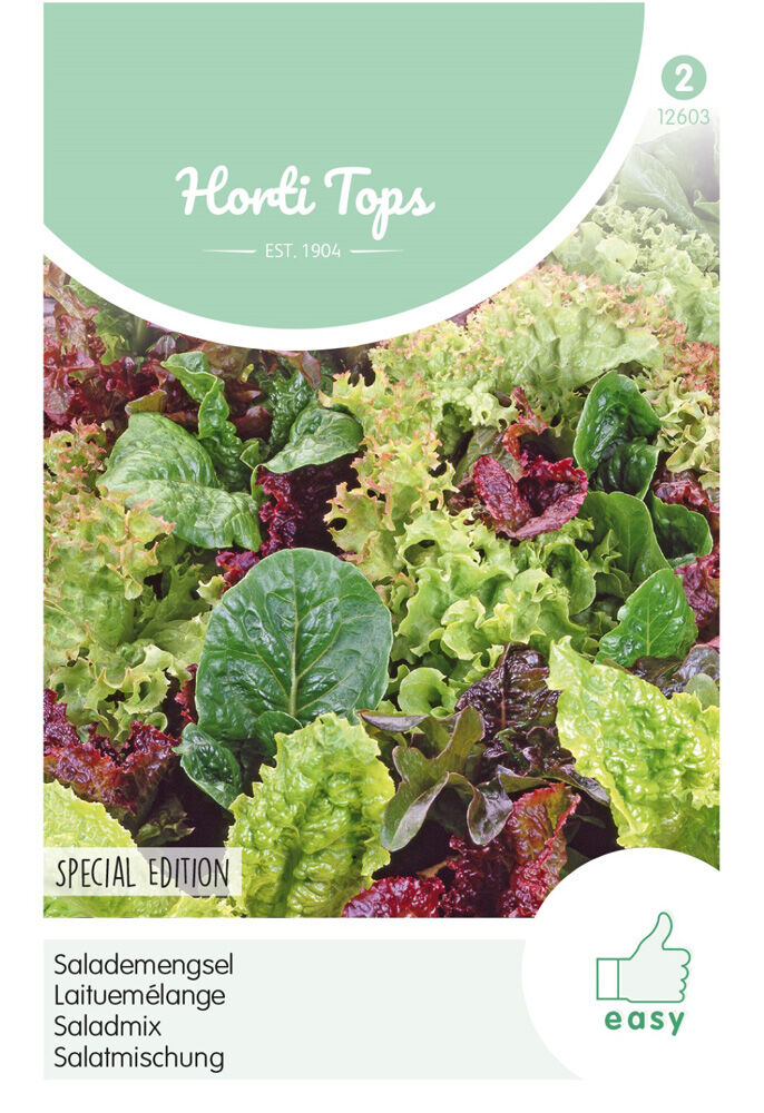 Hortitops Babyleaf mengsel Lactuca - Groentezaden Hortitops Babyleaf mengsel Lactuca - Groentezaden