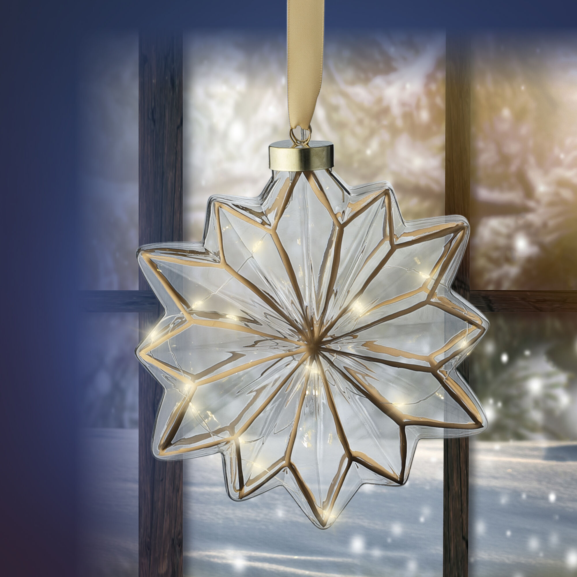 Lumineo LED Bloem - Hanglamp - 15 - Wit - Warm wit