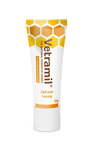 Vetramil Honingzalf - Huidverzorging - 3.10 cm - 30.00 - 13.60 cm - 3.10 cm