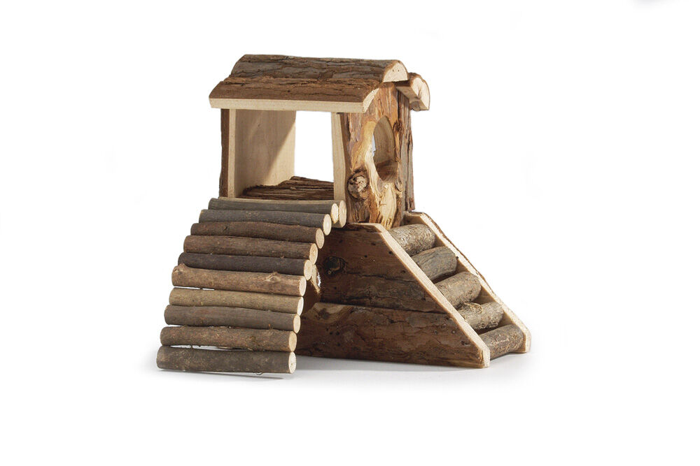 Beeztees Forest Speeltoren   - Knaagdierspeelgoed - 15x11x17 cm Beeztees Forest Speeltoren   - Knaagdierspeelgoed - 15x11x17 cm