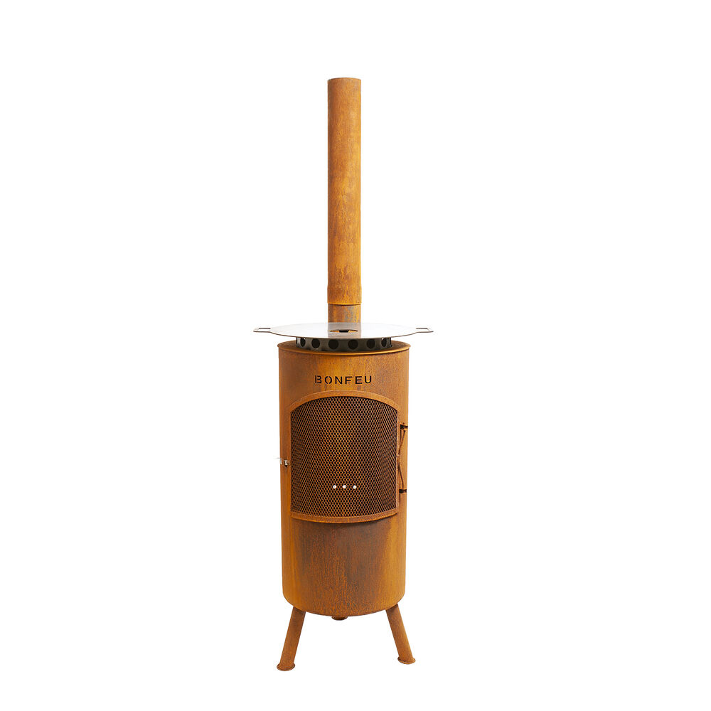 Bonfeu Bontino LP - Tuinhaard - 1.00 cm - 1.00 cm - Cortenstaal - 35.00 cm - 1.00 cm