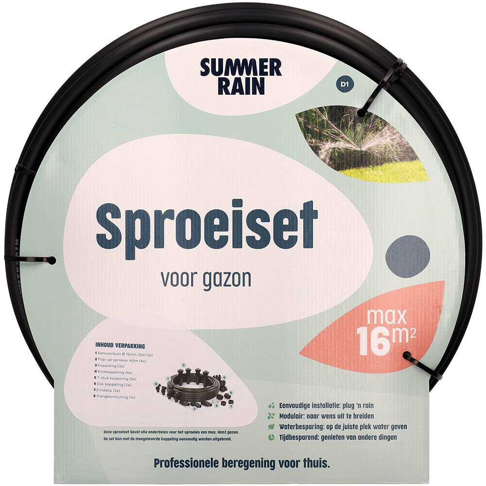 SummerRain Gazon - Sproeiset - 16m² SummerRain Gazon - Sproeiset - 16m²