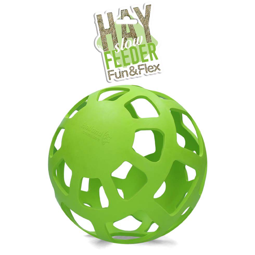 Excellent Hay Slowfeeder - Voerbal - Groen - Natuurrubber