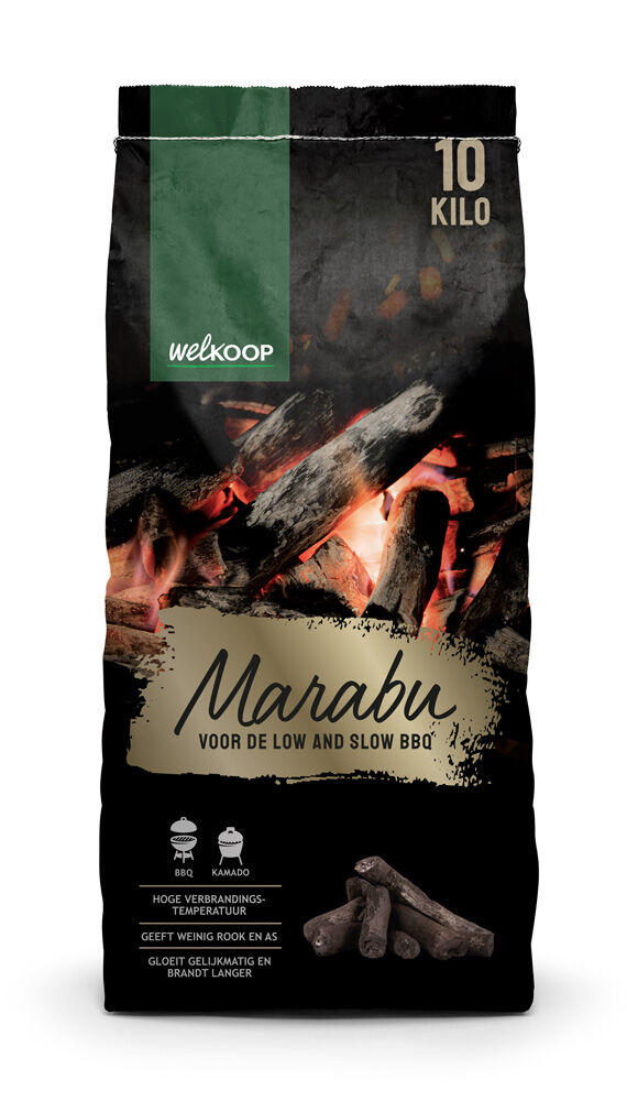 Welkoop Marabu  BBQ brandstoffen - Houtskool Welkoop Marabu  BBQ brandstoffen - Houtskool