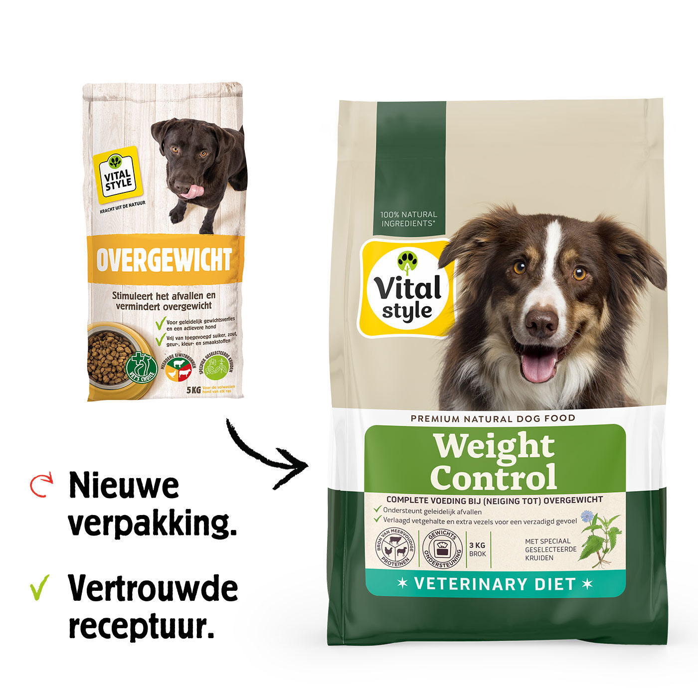 VITALstyle Overgewicht - Hondenvoer VITALstyle Overgewicht - Hondenvoer