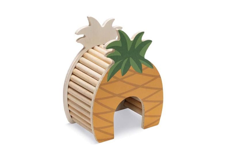 Beeztees Hamsterhuis Ananas - Knaagdierspeelgoed Beeztees Hamsterhuis Ananas - Knaagdierspeelgoed