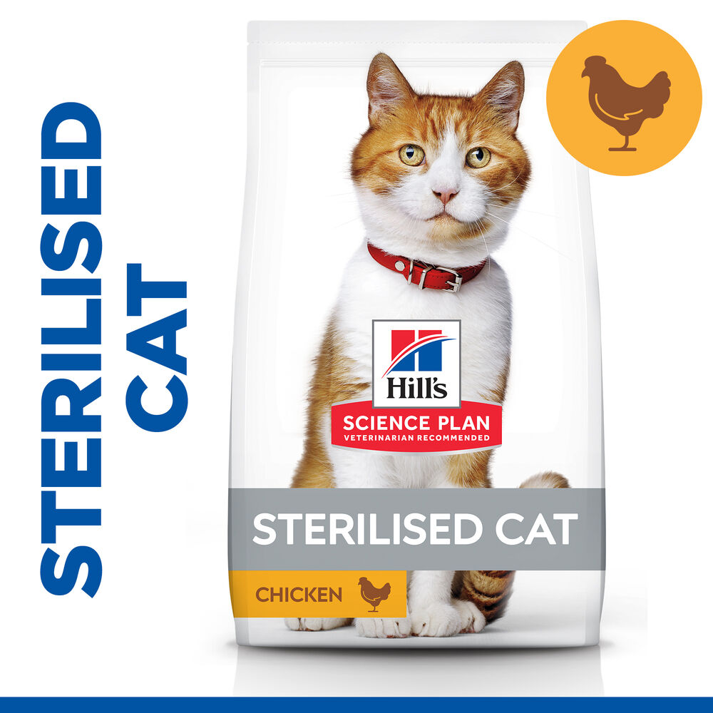 Hill's Science Plan Adult Sterilised Cat - Kattenvoer - Kip - 7 kg