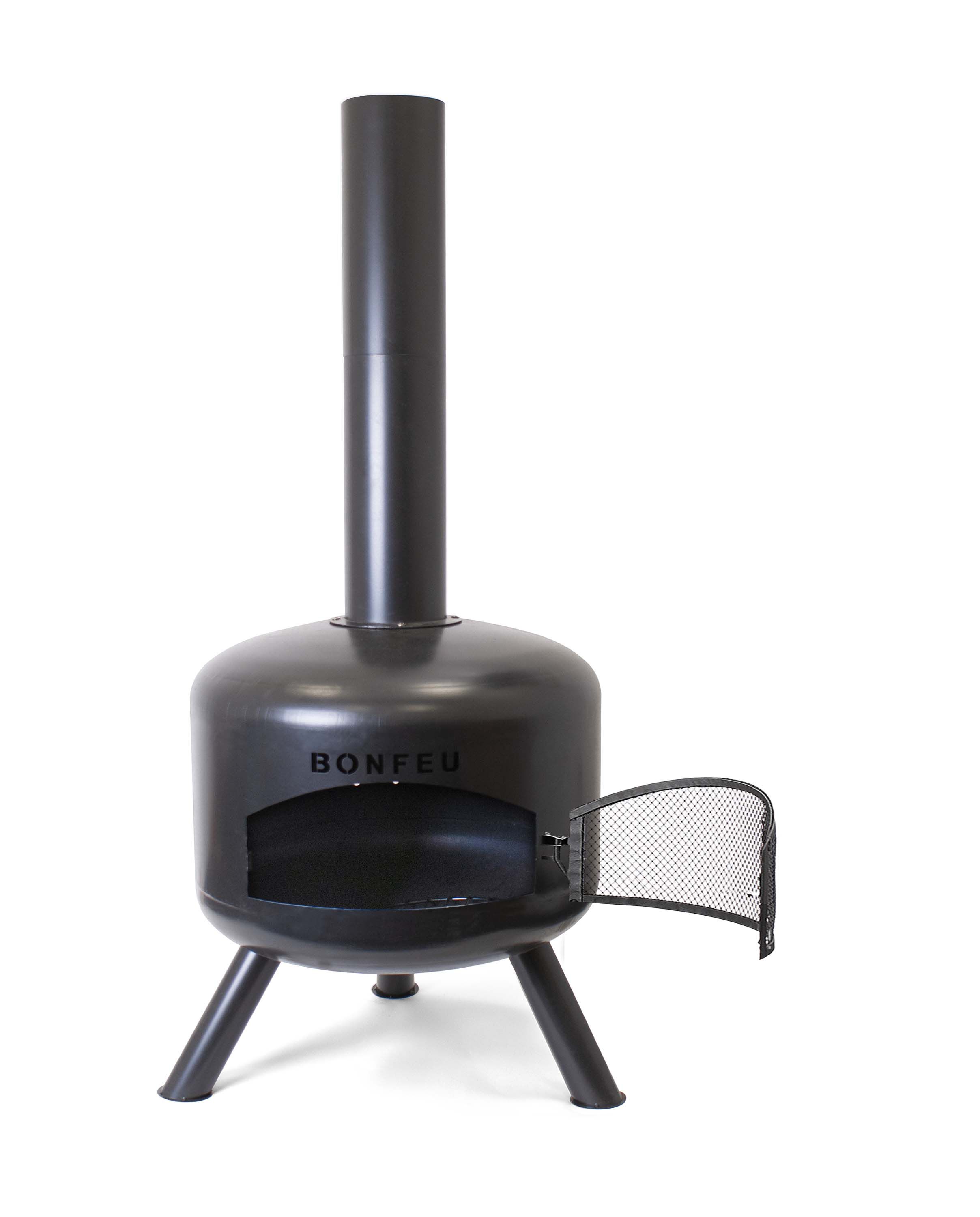 BonFeu BonGiro - Tuinhaard - Rond - Zwart - Staal - 55 cm