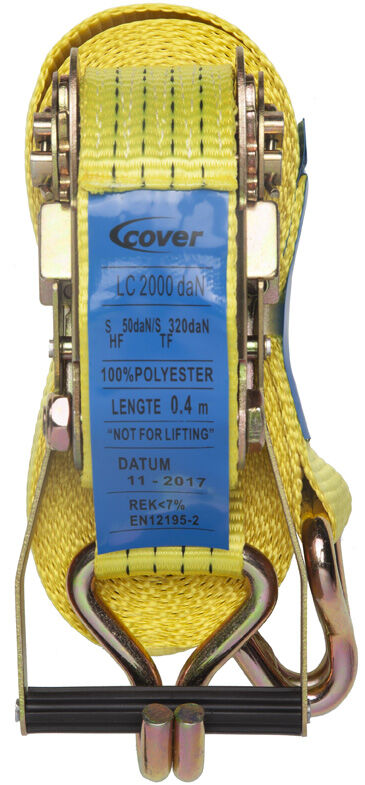 Cover - Spanband met ratel en ogen 9m x 50mm -