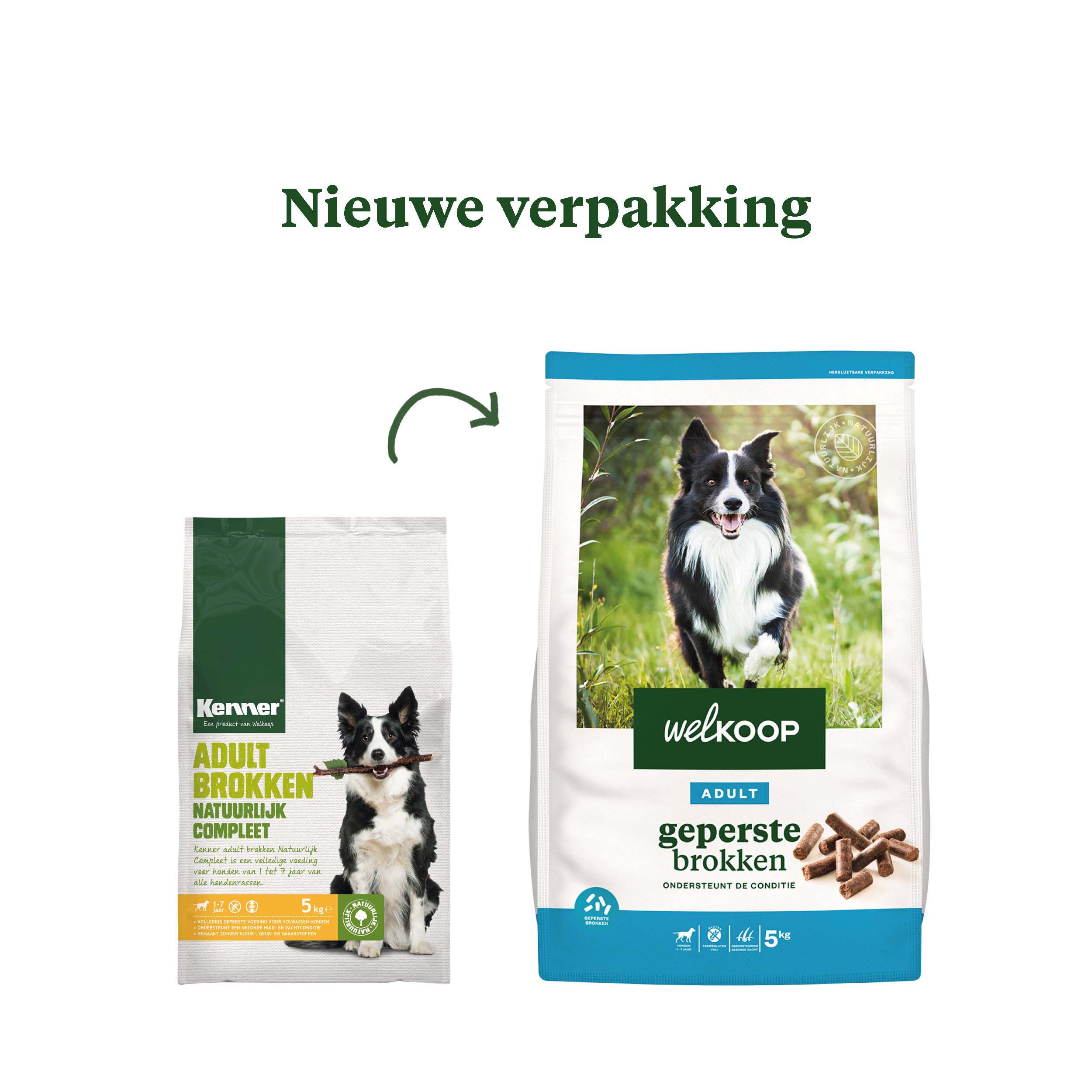 Welkoop Adult Geperste brokken - Hondenvoer - 5.00 - kip