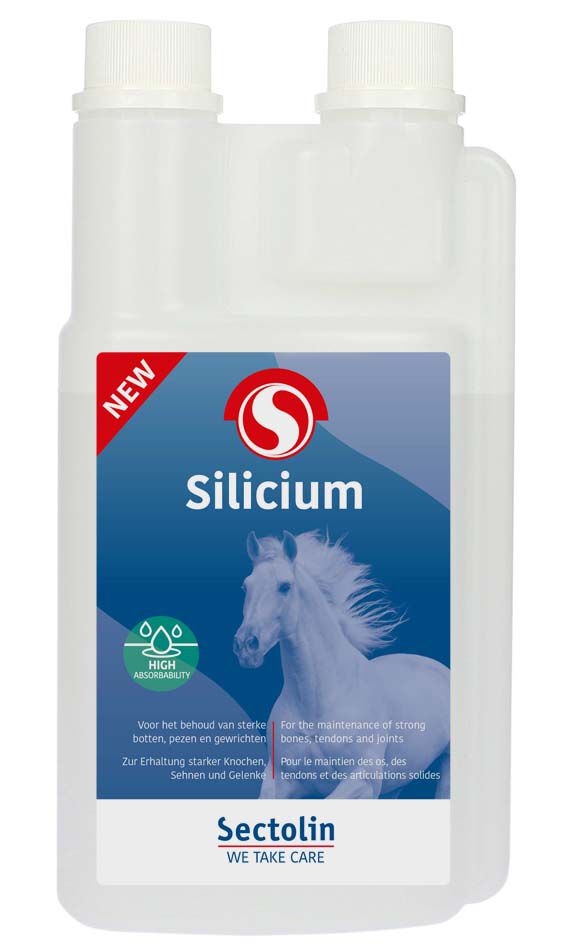 Sectolin Silicium Vloeistof - Gewricht & Peessupplement Paard Sectolin Silicium Vloeistof - Gewricht & Peessupplement Paard