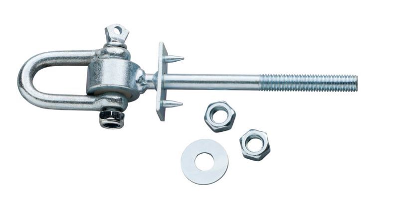 Swing King M12x135 2 stuks - Schommelhaak - 2 - RVS - Metaal Swing King M12x135 2 stuks - Schommelhaak - 2 - RVS - Metaal