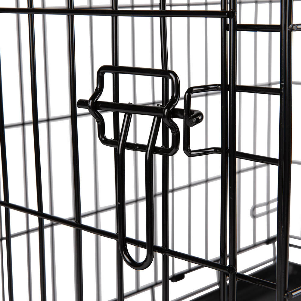 District 70 CRATE - Bench - zwart - 53x46x62 cm - S