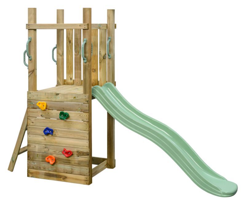 Swing King Irma - Speeltoren - pastelgroen