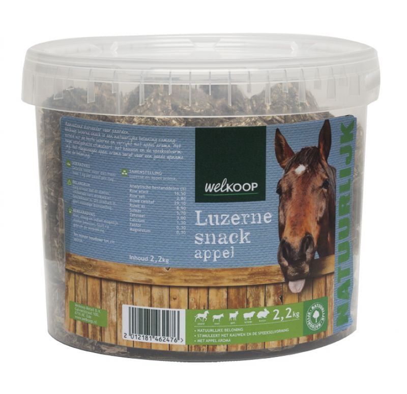 Welkoop Luzernesnack - paardensnack Welkoop Luzernesnack - paardensnack