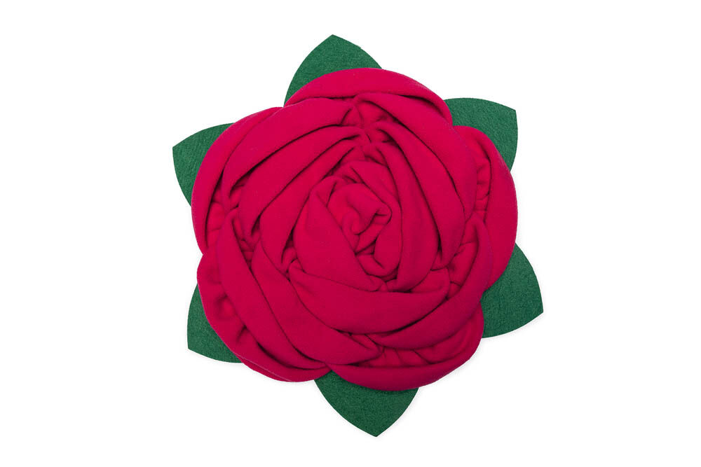 Beeztees Roos - Snuffelmat - Roze - 6x40x40 cm