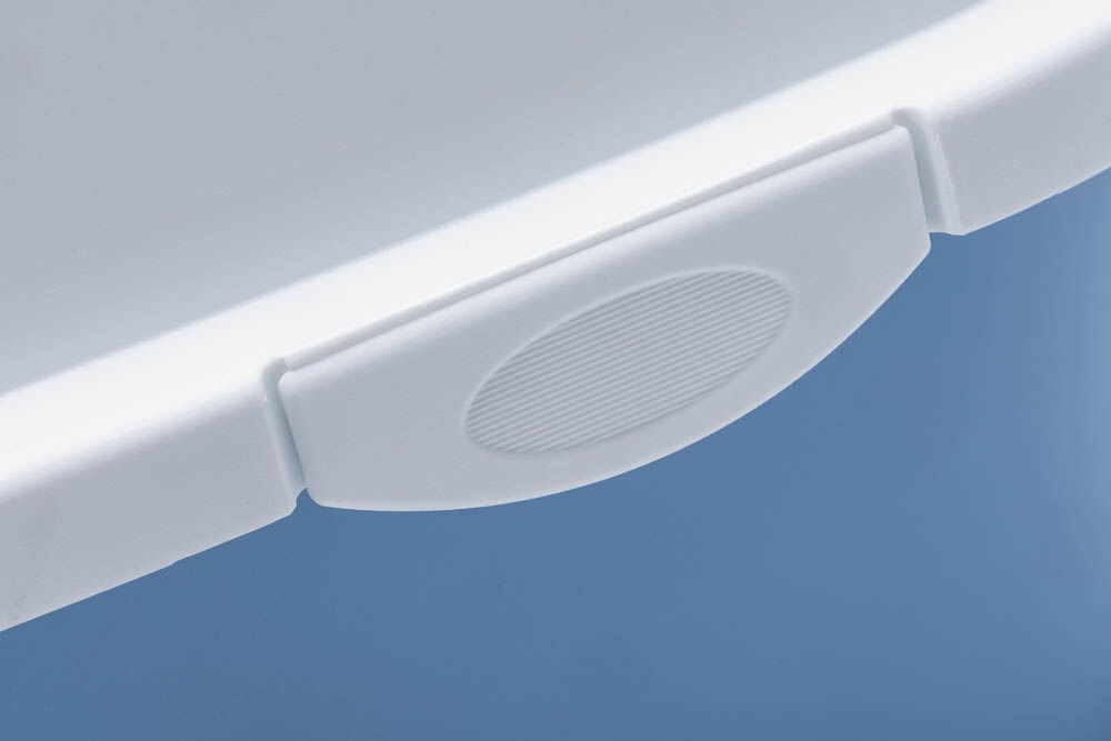 Stefanplast Cathy Easy Clean - Kattenbak - Dicht - Wit Blauw - 40x40x56 cm