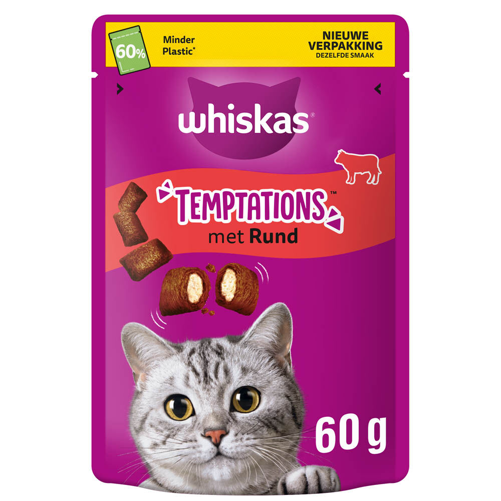 Whiskas Temptations - Kattensnack Whiskas Temptations - Kattensnack