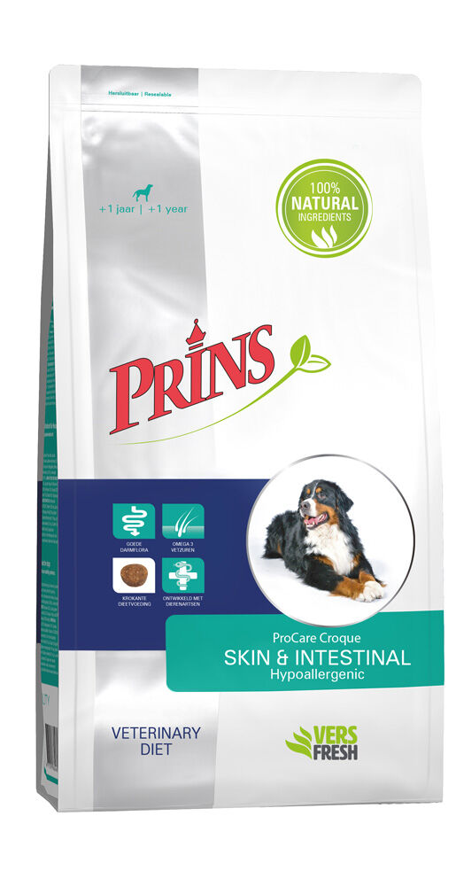 Prins Dieet ProCare Skin Support - Hondenvoer veterinair - 3 - eend Prins Dieet ProCare Skin Support - Hondenvoer veterinair - 3 - eend
