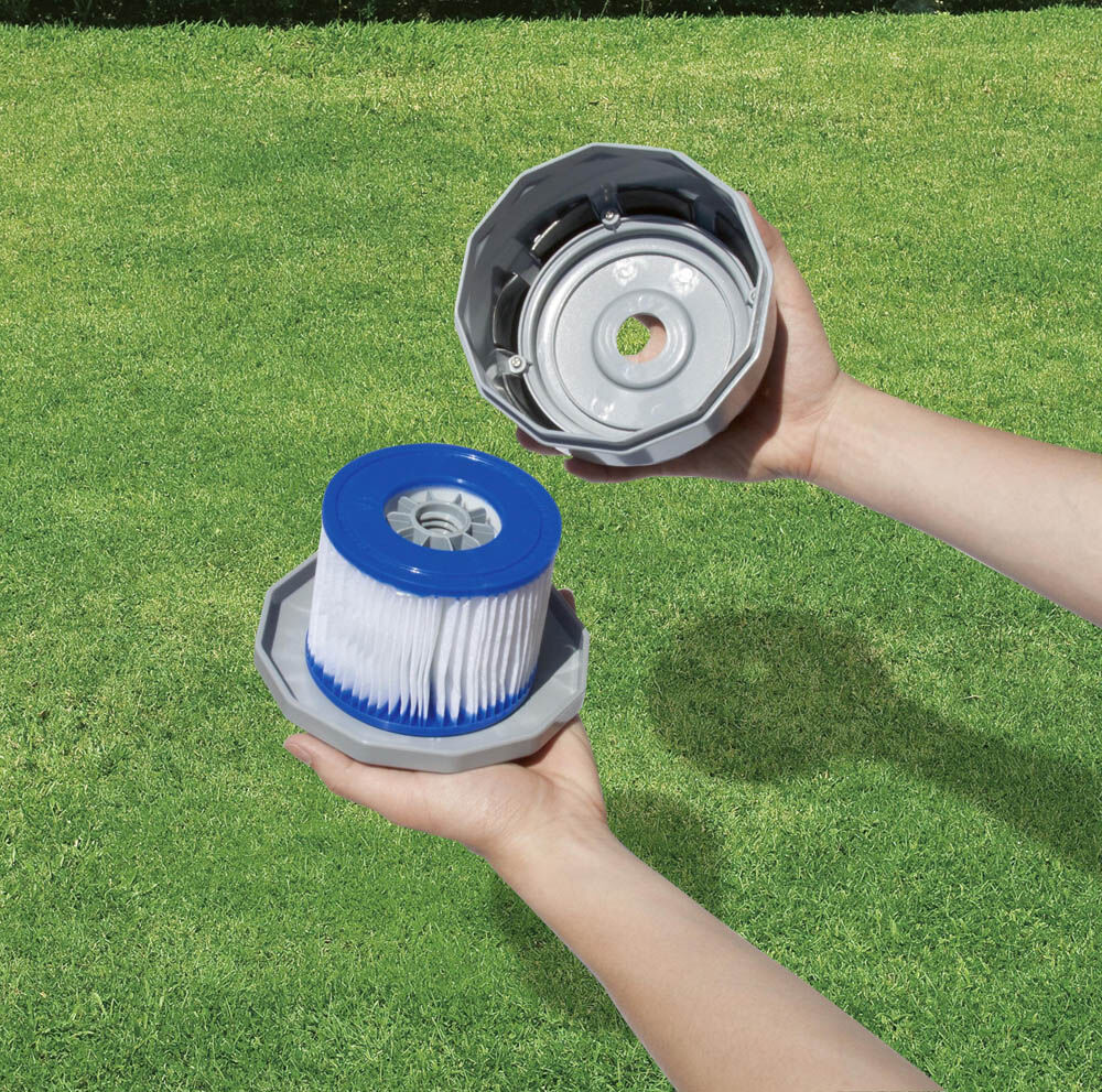 Bestway Lay-Z-Spa - Filter - 2 stuks - Wit - 16.00x10.60x10.60 cm