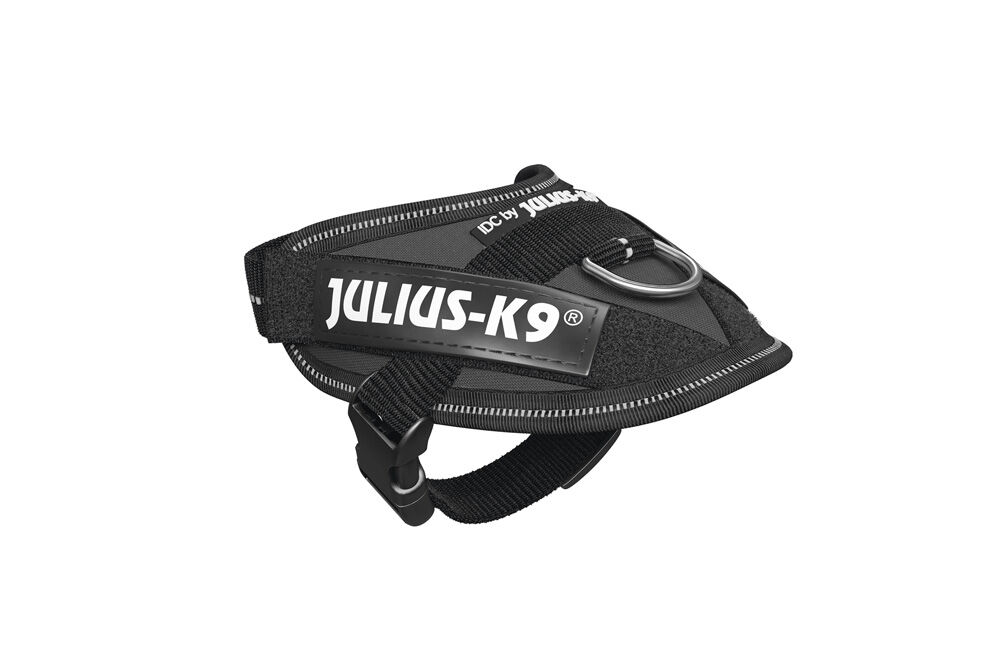 Julius K9 IDC - Hondentuig - 13.00 cm - Antraciet - 1.00 cm - Baby 1 - 15.00 cm