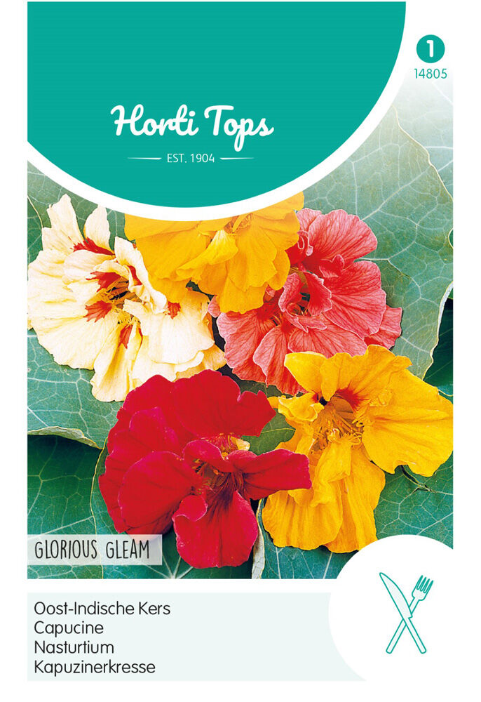 Hortitops Oostindische Kers Glorious Gleam - Bloemzaden Hortitops Oostindische Kers Glorious Gleam - Bloemzaden