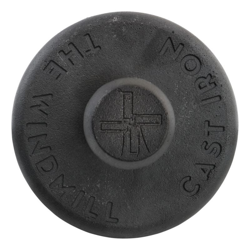 The Windmill Cast Iron - Smashburger tool - Zwart