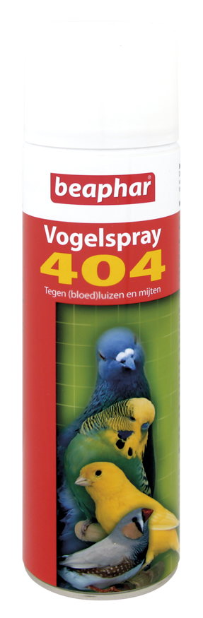 Beaphar 404 Vogelspray  - Bestrijdingsmiddel Beaphar 404 Vogelspray  - Bestrijdingsmiddel