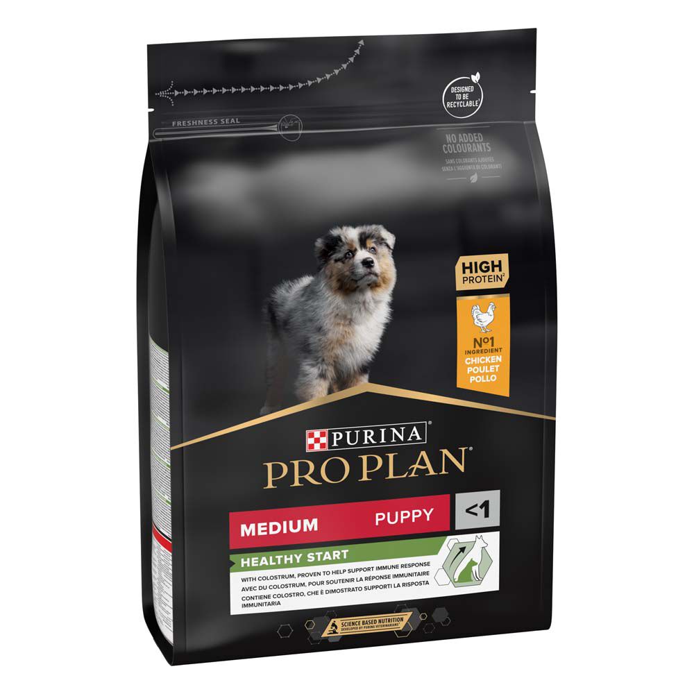 PRO PLAN Healthy Start Puppy Medium - Hondenvoer - 3 - kip