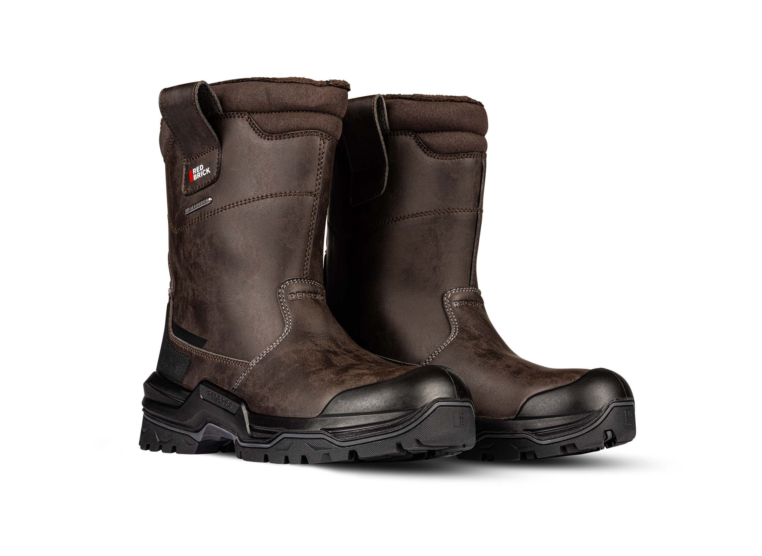 Redbrick Pulse Wol - Werklaarzen - Bruin - 39