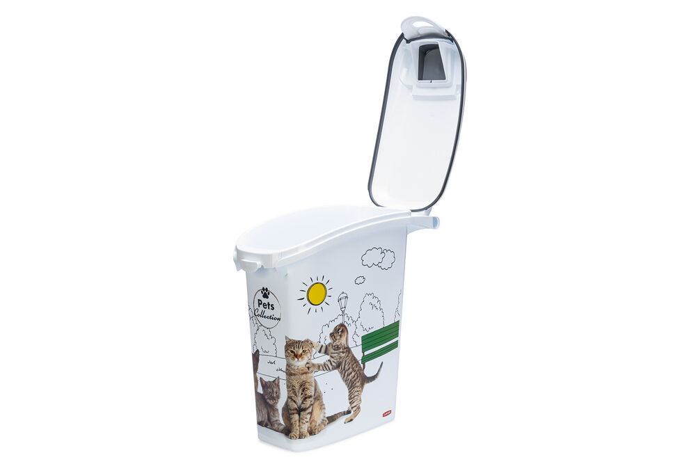 Curver Kat - Voercontainer - 23 l - Wit - 1x23x1 cm