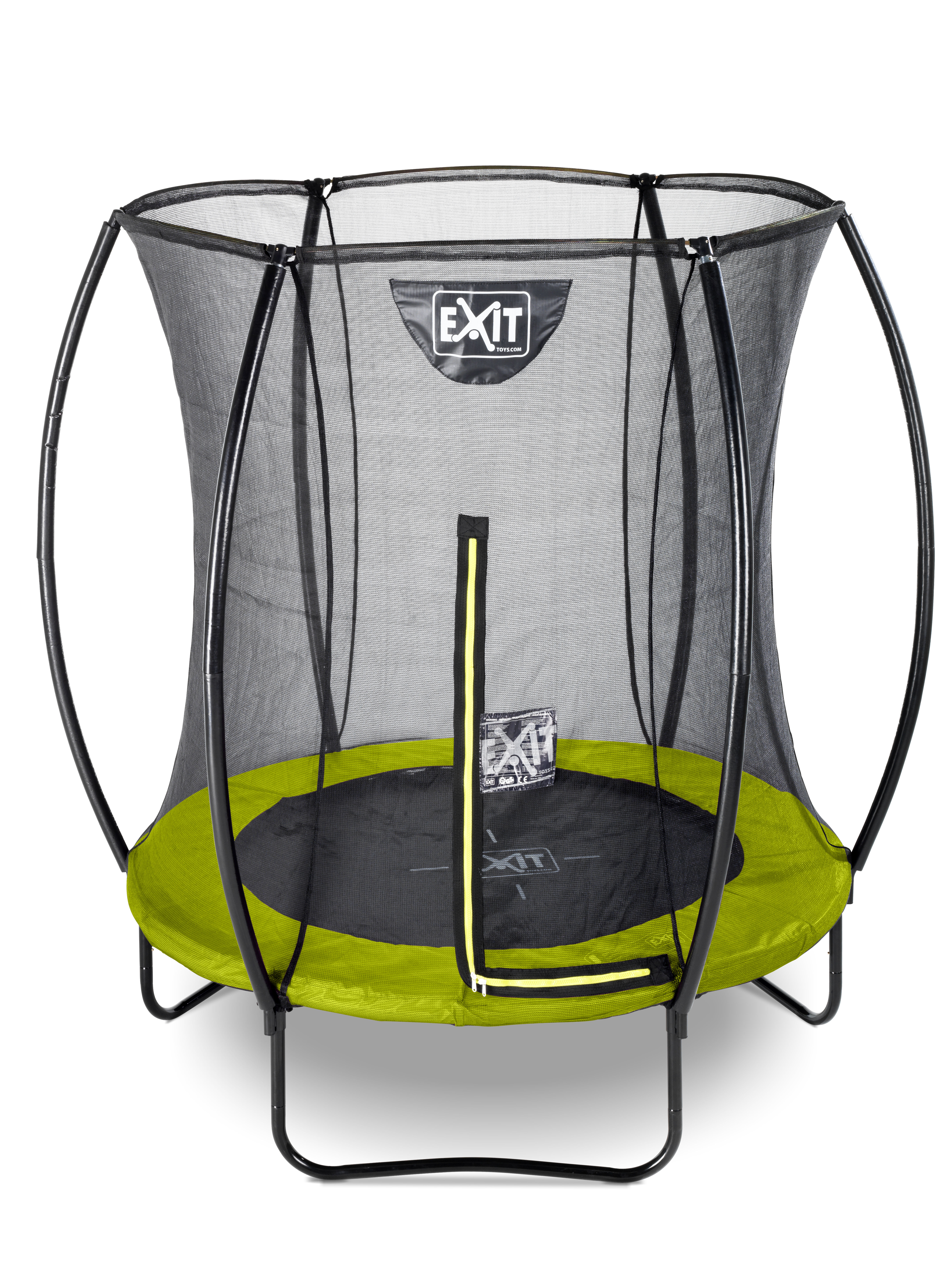 EXIT Silhouette - Trampoline - Limegroen - 6x4x2 cm - 183 cm