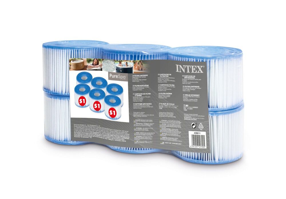 Intex - Spa Filter Cartridge S1 - 6-pack