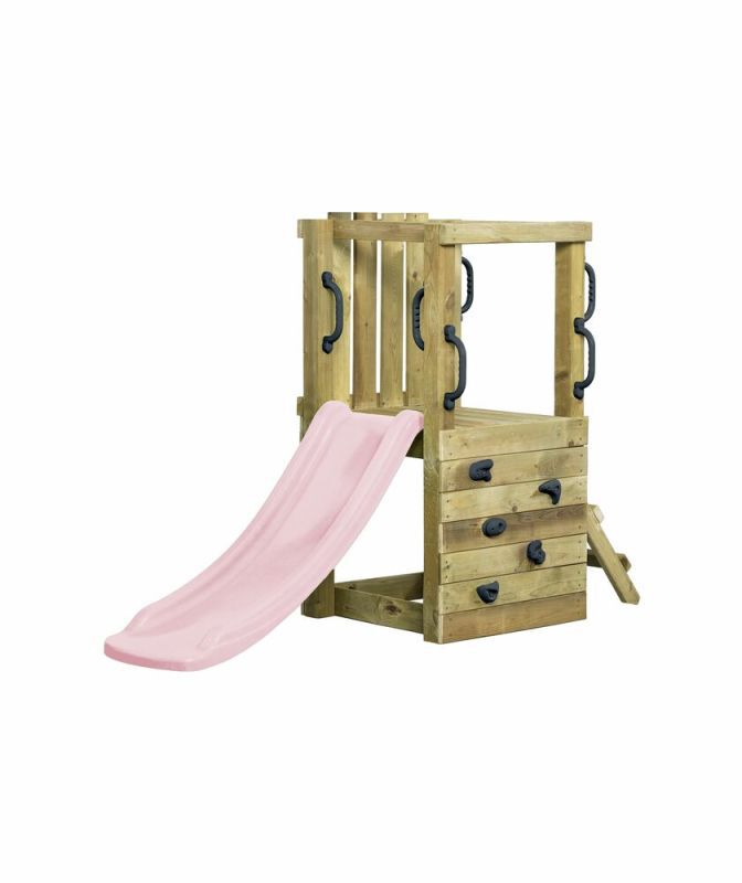 Swing King Irma Small - Speeltoren - Roze - Hout Swing King Irma Small - Speeltoren - Roze - Hout