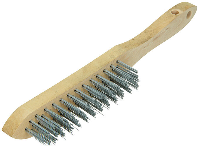 SAM - Staalborstel 4 - Bruin - 28.5x3.3x4.3 cm - 29.1 cm