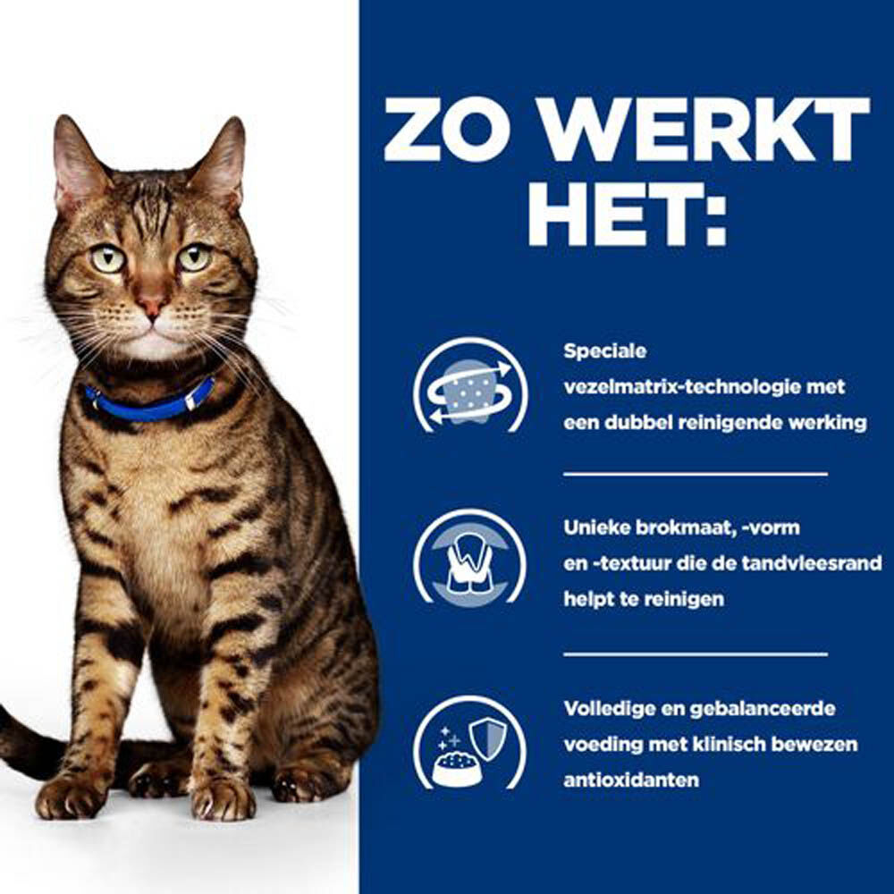 Hill's Prescription Diet Dental Care t/d - Kattenvoer - Kip - 3 kg