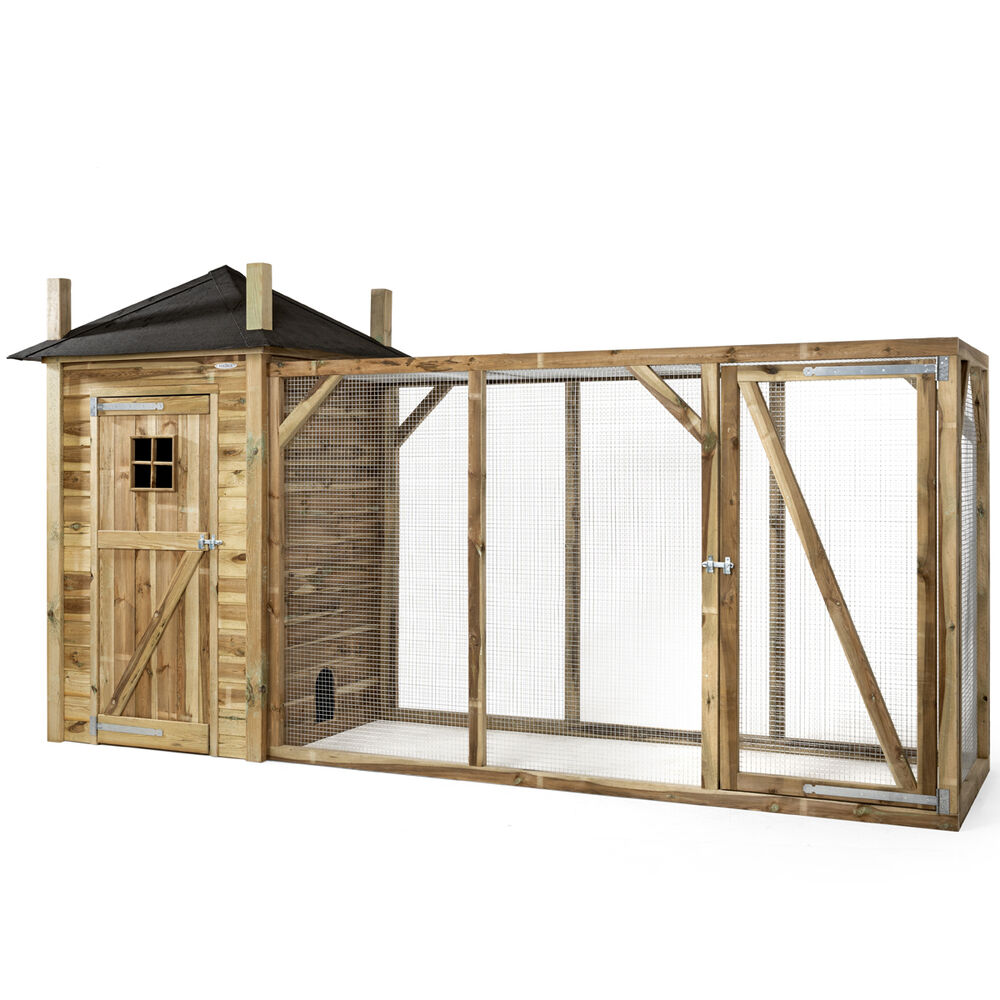 Voldux Hooiberg Eline XL - Kippenhok met ren Voldux Hooiberg Eline XL - Kippenhok met ren
