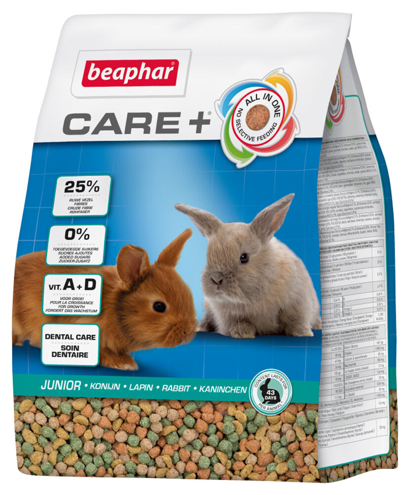 Beaphar Care + Konijn Junior - Konijnenvoer - 1.5 Beaphar Care + Konijn Junior - Konijnenvoer - 1.5
